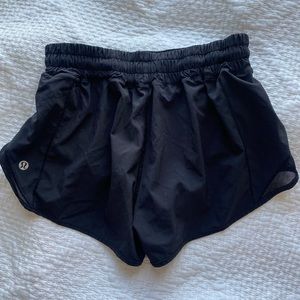 Lululemon 4 black shorts